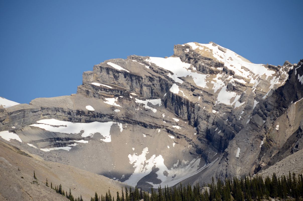 08 Subsidiary Peak of Leah Peak From Scenic Tour Boat On Moraine Lake Near Jasper